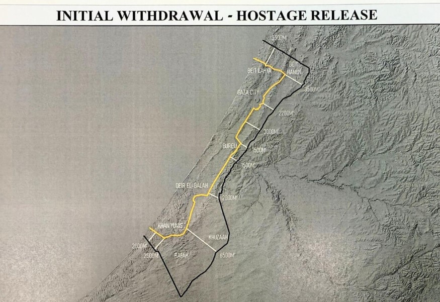 Israel Agrees to Initial Gaza Withdrawal Line, Negotiators Head to Cairo 