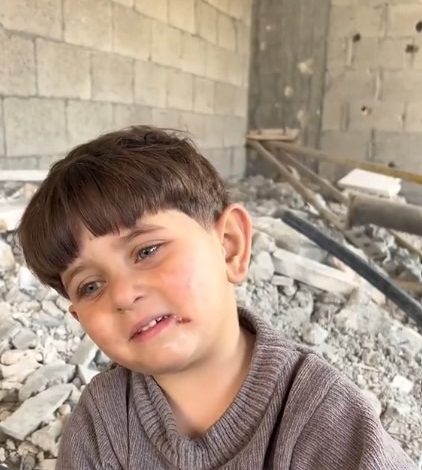 'No Food, No Home': A Gazan Child Pleads for Help