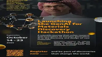 KACST Launches “GenAI for Materials Discovery Hackathon” Led by 2025 Chemistry Nobel Laureate