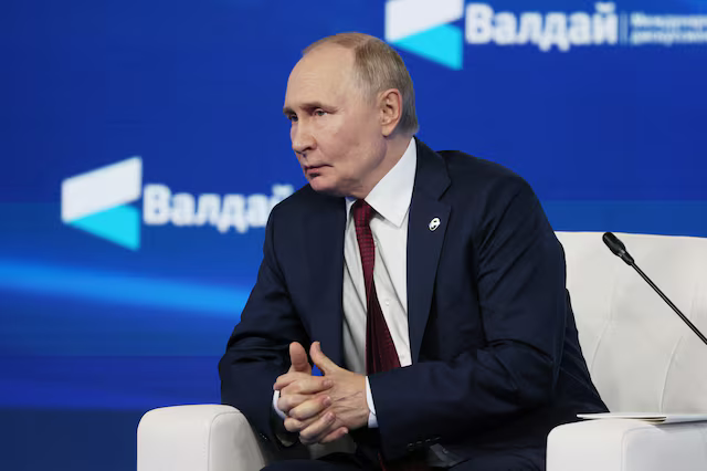 Russia's President Vladimir Putin