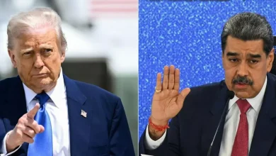 US President Trump & Venezuela's Maduro