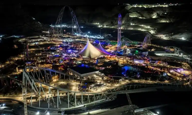 Saudi Arabia Officially Opens Six Flags Qiddiya City