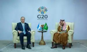 Saudi FM Meets Argentinean Counterpart at G20 Leaders’ Summit