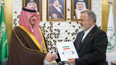 HRH the Crown Prince Receives Letter from Iranian President