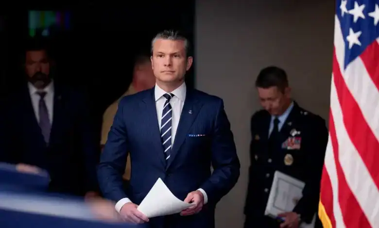 US Defense Secretary Pete Hegseth