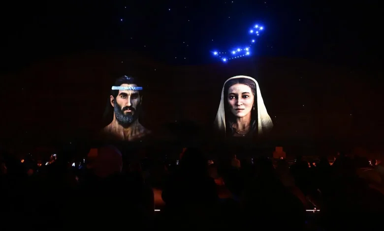 ‘Stories from the Sky’ Brightens AlUla’s Evenings