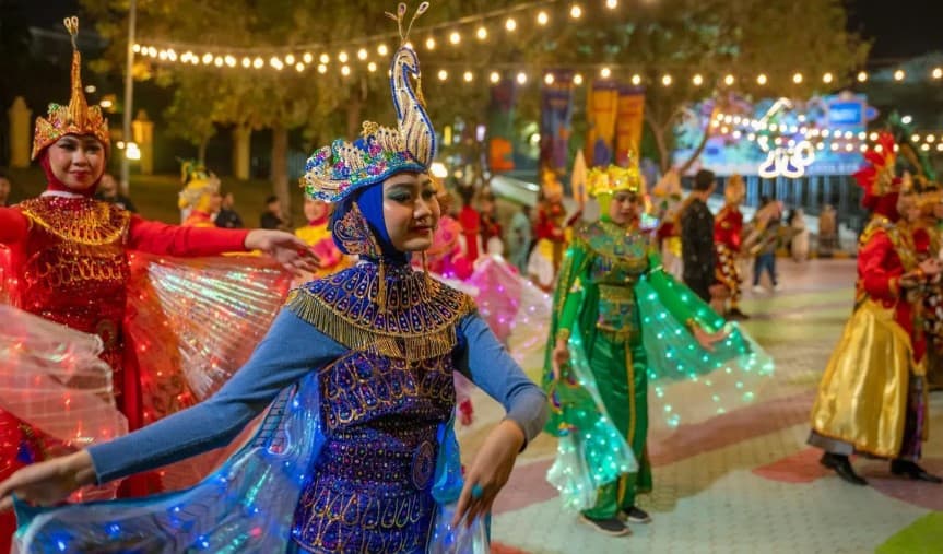 Indonesian Culture on Display in Riyadh's Al-Suwaidi Park