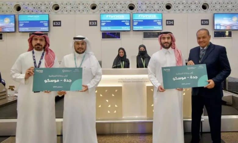 First Direct Jeddah-Moscow Flights Commence at King Abdulaziz Int'l Airport