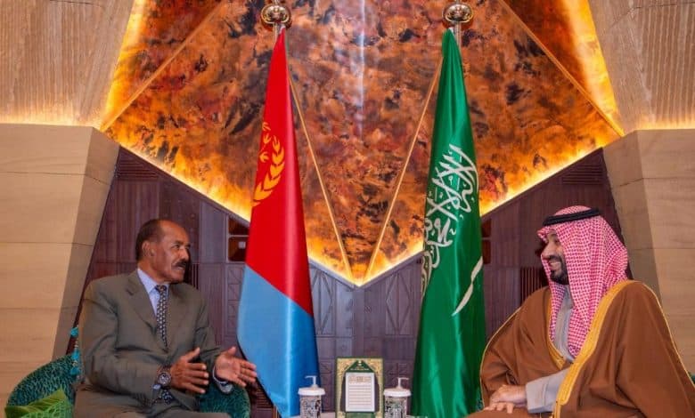 Saudi Crown Prince Meets Eritrean President, UN Secretary-General in Riyadh