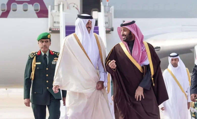 Qatar’s Emir Arrives in Riyadh for Saudi-Qatari Coordination Council Meeting