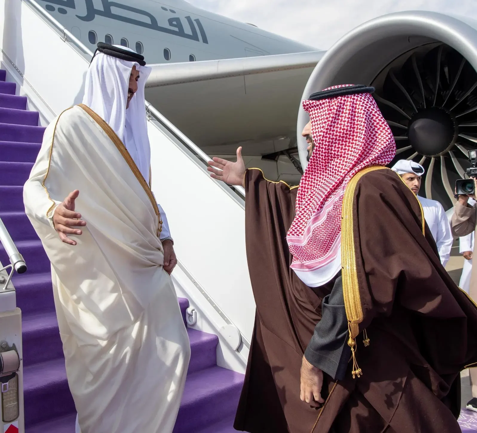 Qatar’s Emir Arrives in Riyadh for Saudi-Qatari Coordination Council Meeting