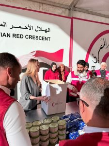 Angelina Jolie Visits Rafah Crossing, Reviews Relief Efforts for Gazans
