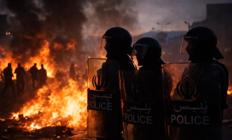 France Rules out Military Intervention in Iran Amid Violent Crackdown