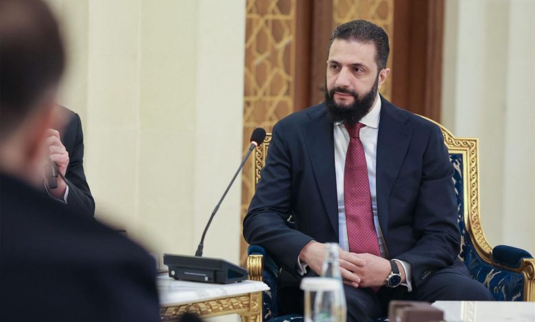 Syria’s Al-Sharaa Cancels Scheduled Visit to Germany