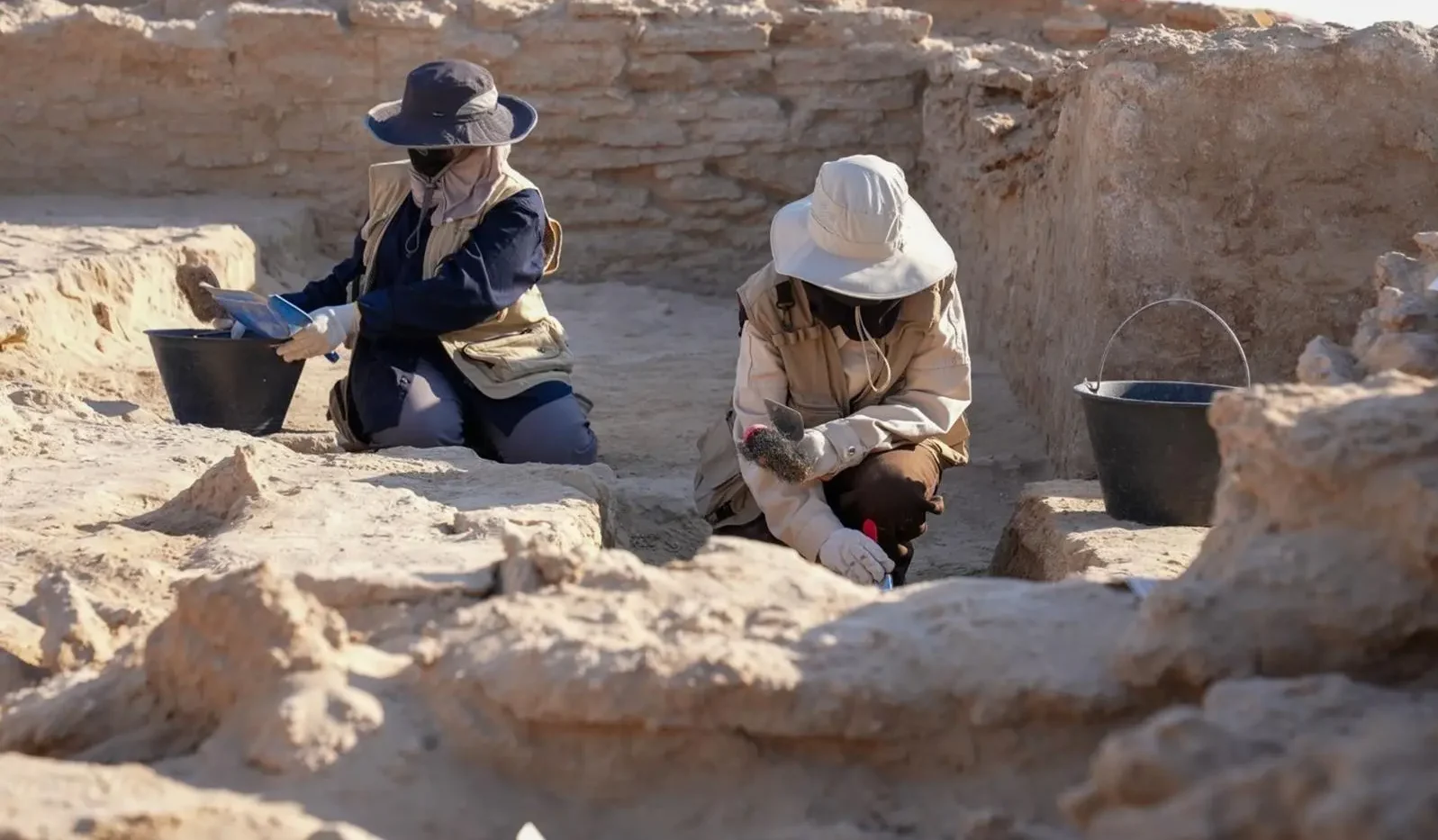 Saudi Heritage Commission Unearths 147 Architectural Units in Al-Ahsa