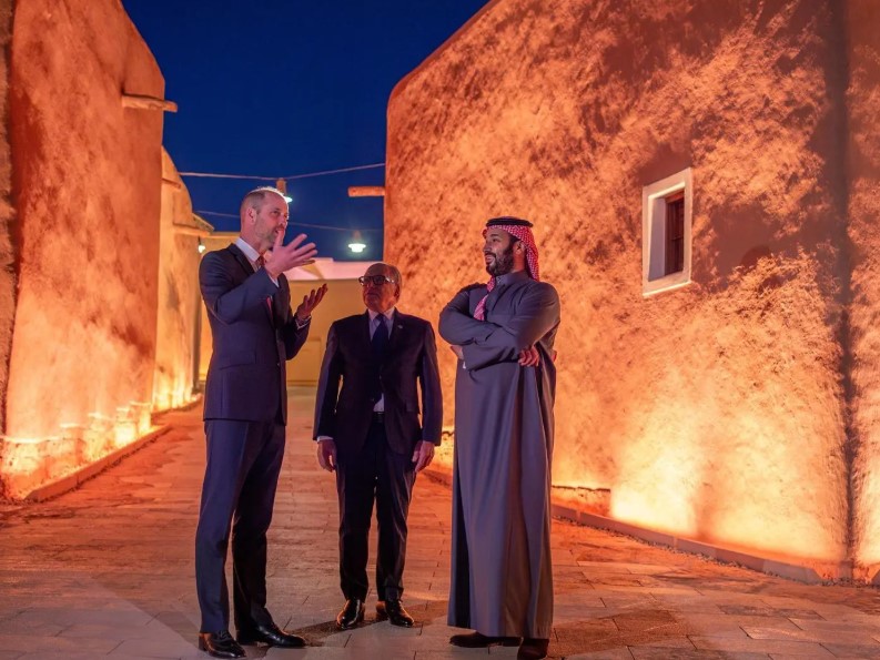 Royal Tour: Saudi Crown Prince, Britain's Prince of Wales Visit UNESCO Site At-Turaif