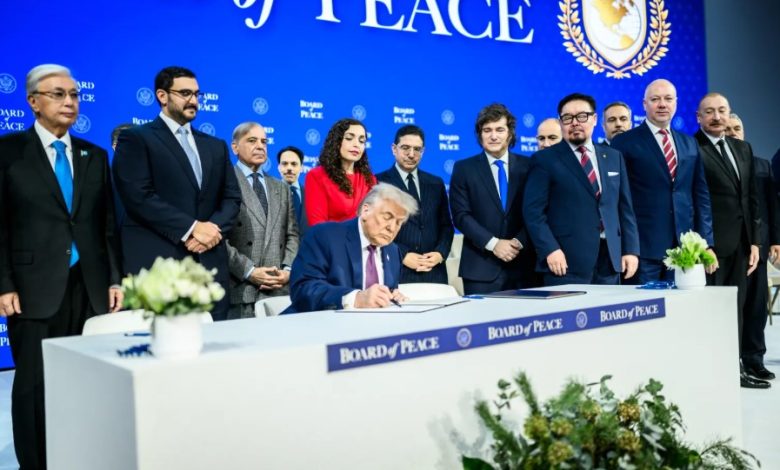 Trump Unveils $5bn Pledges for Gaza Board of Peace, Urges Hamas Disarmament