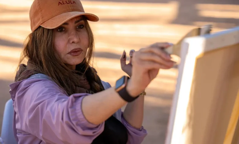 Landmark Exhibition in AlUla Attracts International Artists