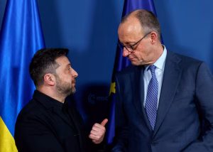 Ukraine's Zelensky to Meet Germany’s Merz Tuesday in Berlin