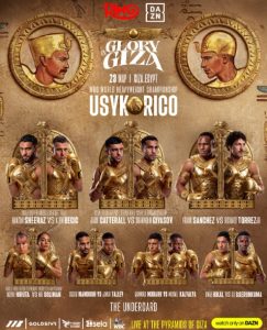 Glory in Giza: GEA Unveils Star-Studded Lineup for Egypt Boxing Night