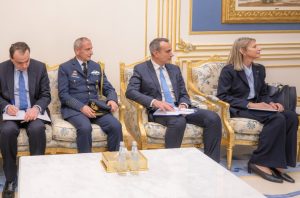 Saudi, Greek Defense Ministers Discuss Iranian Attacks Repercussions in Riyadh