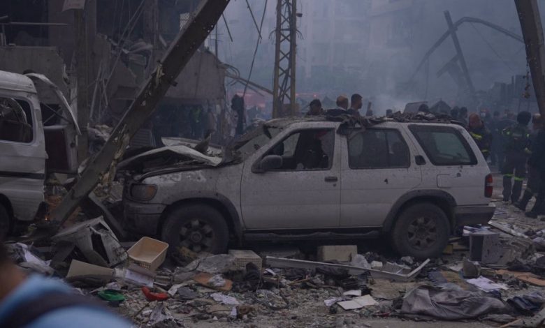 Israel Escalates Beirut Strikes as Trump Says Lebanon 'Not Included' in Ceasefire