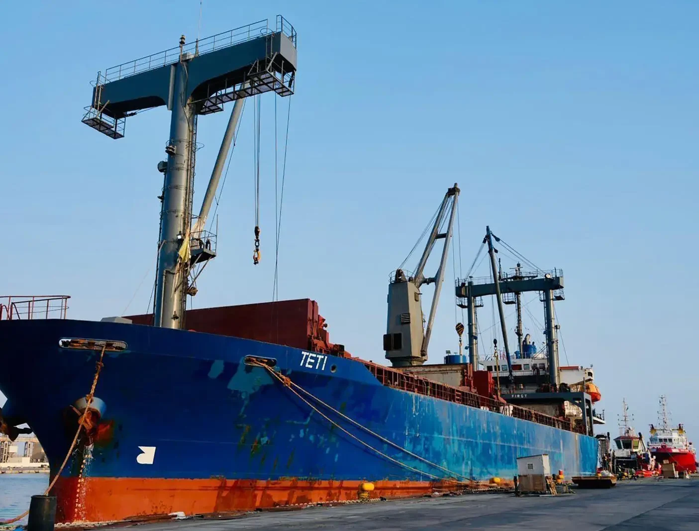 Jazan Port Makes Export Breakthrough with First Cement Shipment