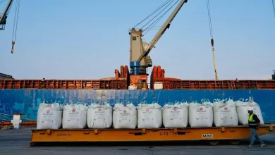Jazan Port Makes Export Breakthrough with First Cement Shipment