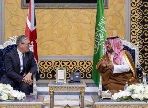 British Prime Minister Visits Saudi Arabia