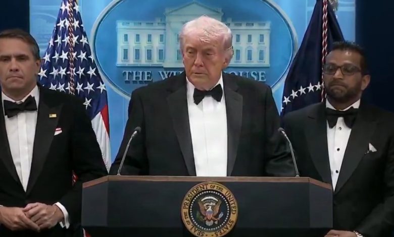 Trump Survives Shooting Attempt at Correspondents Dinner, Suspect Arrested