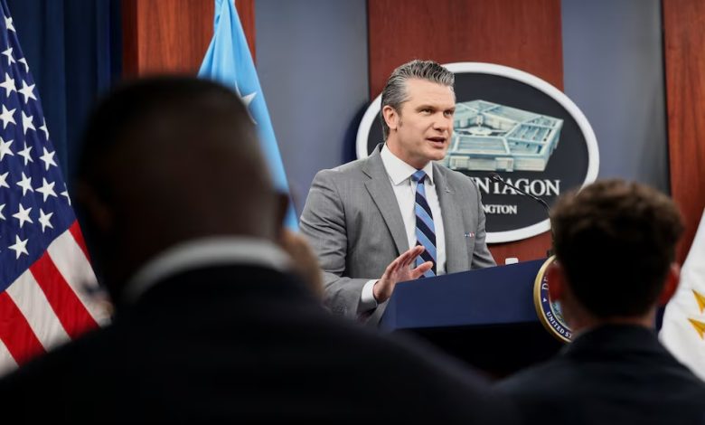 US Defense Secretary Pete Hegseth