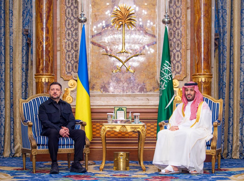 Crown Prince, Zelensky Meet in Jeddah to Deepen Saudi-Ukraine Ties