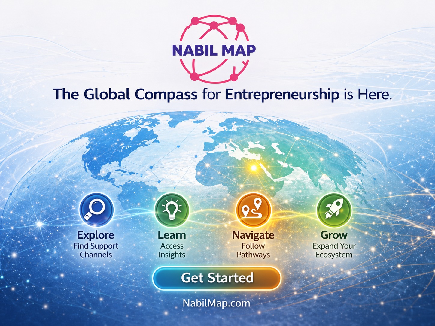 Nabil Map Launched as Global Digital Compass for Entrepreneurship Ecosystems