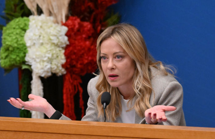 Italy's PM Giorgia Meloni