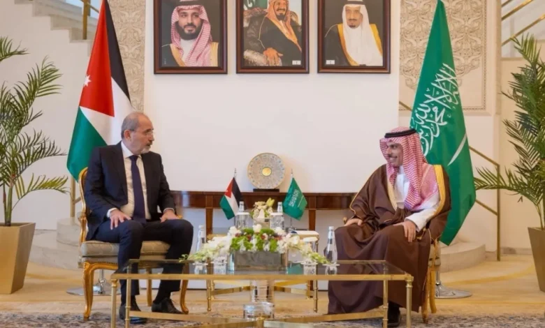Saudi FM, Jordanian Counterpart Discuss Regional Developments in Riyadh
