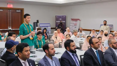 Princess Reema bint Bandar Meets Saudi Team Competing at ISEF 2026