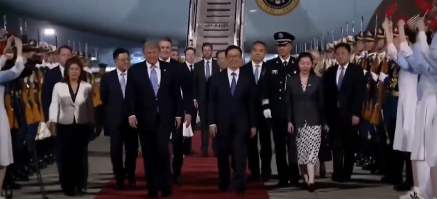 Trump Arrives in Beijing with CEO Cohort Ahead of Xi Summit