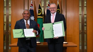 Australia, Vanuatu Sign Security Pact Amid Pacific Competition with China
