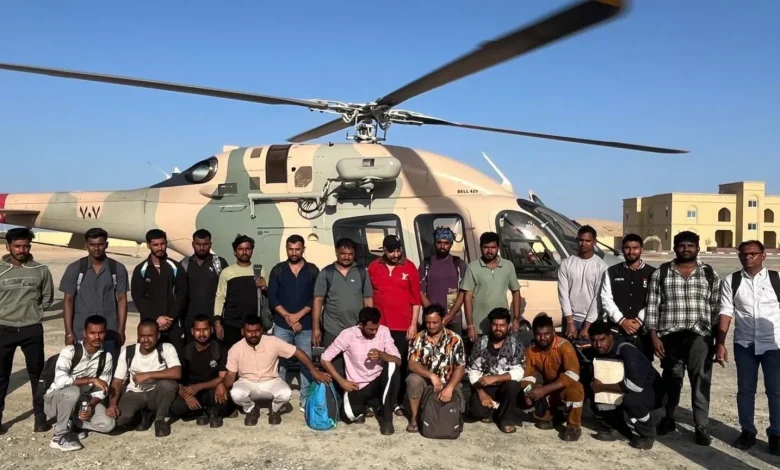Indian Navy Evacuates 24 Sailors from Burning Tanker off Oman