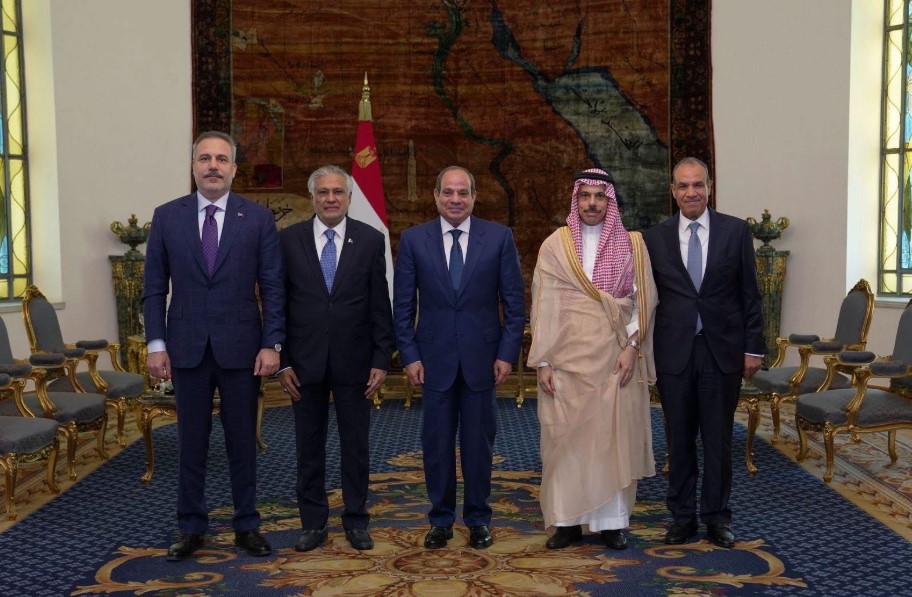 Saudi FM Attends R-4 Meeting as Al-Sisi Pushes to Formalize Regional Quartet