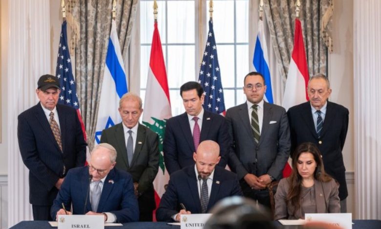 US, Lebanon, Israel Sign Trilateral Framework Agreement to End Hostilities