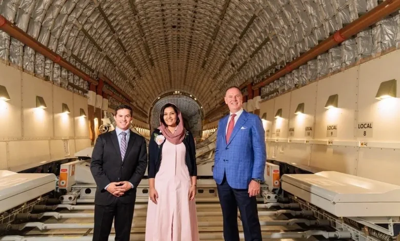 Saudi Amb. Princess Reema Visits Boeing Facilities in South Carolina