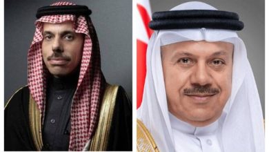 Saudi FM Condemns Iranian Attacks on Bahrain, Reaffirms Kingdom’s Support