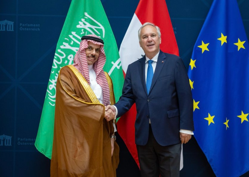 Saudi, Austrian FMs Discuss Regional Developments, Economic Ties