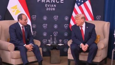 Egypt's Al-Sisi, Trump Discuss Gaza Ceasefire, Nile Dispute on G7 Sidelines