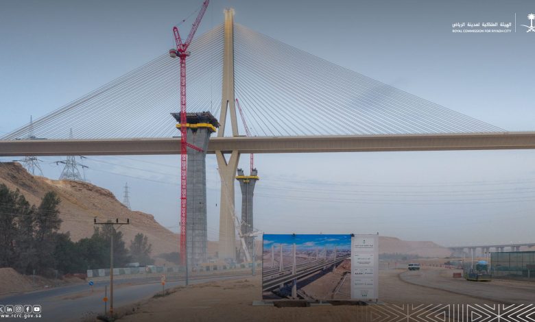 Saudi Arabia Speeds Up Work on Riyadh’s Wadi Laban Parallel Bridges
