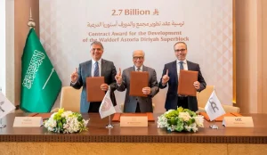 Diriyah Redefines Luxury Living with Landmark Waldorf Astoria Superblock