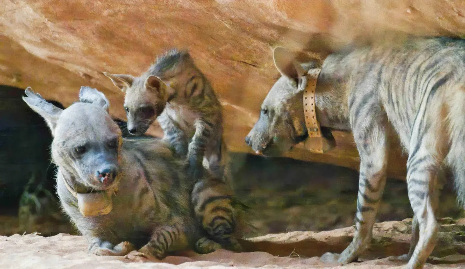 The Striped Hyena Cub (Source: SPA)