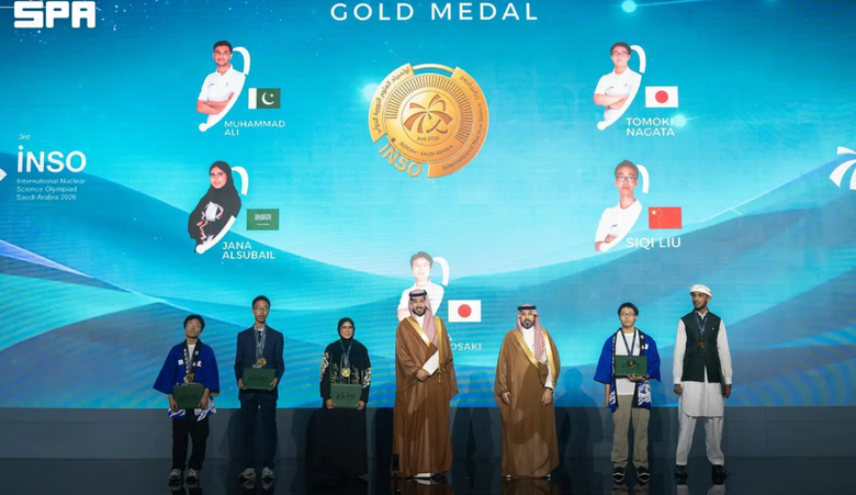 Saudi Arabia Wins Top Honors at International Nuclear Science Olympiad