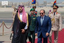 Saudi Crown Prince arrives in Egypt